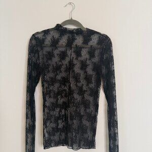 Lady Lux Layering Top - Free People Intimately, Blac